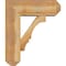 Ekena Millwork Balboa Craftsman Rough Sawn Bracket w/ Offset Brace, Western Red Cedar, 8"W x 22"D x 26"H BKT0806X22X26BOA04RWR - alternate 4